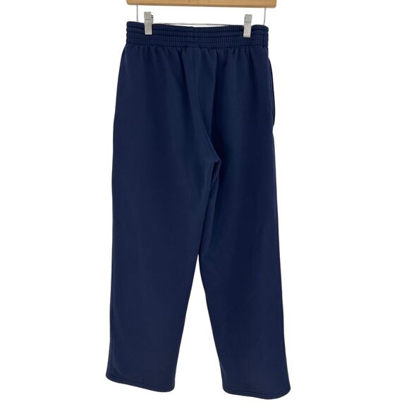 Womens Under Armour Fleece Lined Sweatpants Medium Navy Blue - Picture 2 of 5